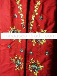 Beaded fabric