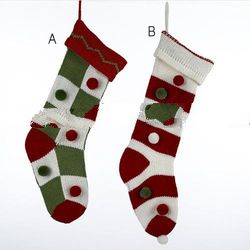 Christmas Pom Stocking