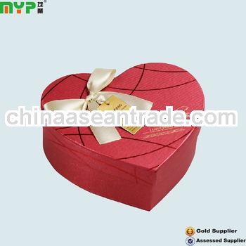 paper heart shape box, candy box, gift box