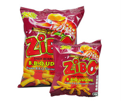 Jolly Jolly Zibo BBQ Prawn Snack 12gm x 30pcs x 10pkts