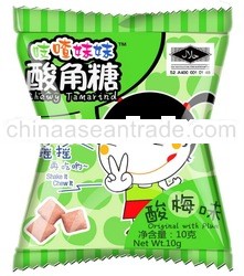 Jeedjard Chewy Tamarind With Plum 10g.