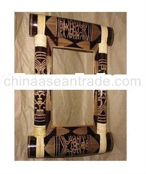 Home Decoration TIKI Bamboo Frame