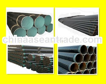 pe coated 3 layer anti- corrosive pipe for oil transportation