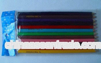 personalized hexagonal and round color pencil