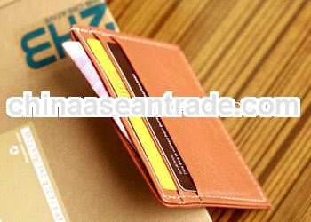 personalized leather wallet slim design for multiple cards