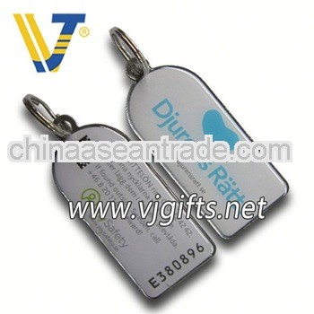 personalized metal souvenir keychain