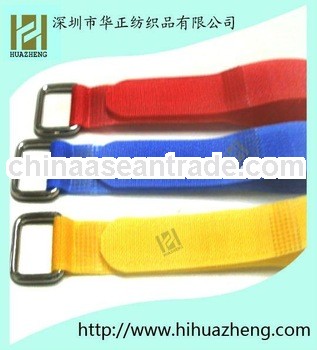 personalized velcro belt with buckle