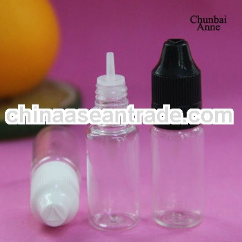 pet 10ml sterile plastic bottles dropper with child proof caps tamper ring TUV/SGS certificate