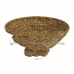  hand made water hyacinth rectangular storage basket