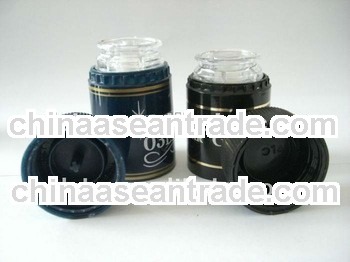 pilfer-proof plastic closure for wine,vodka, whiskey bottles in all colors