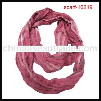 pink round scarves for lady wholesale