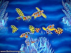 Bali Batik Sarongs Pareo From Bali