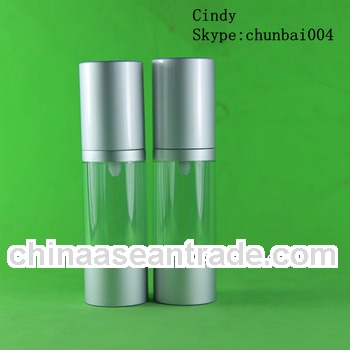 plastic airless bottle for high ened essential oil
