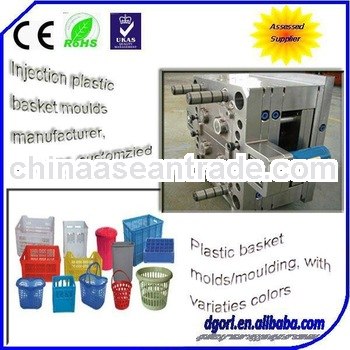 plastic carry basket mould,plastic trash can mould, plastic trash bin mould