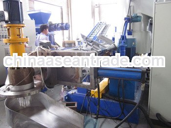 plastic film granulating/pelletizing machine