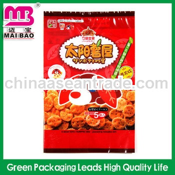 plastic laminate food bag for snack