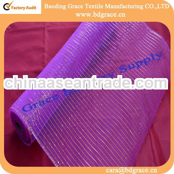 plastic wrapping Deco mesh for flower and gift