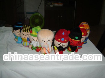 plush and stuffed Chinese Buddha cartoon images toys