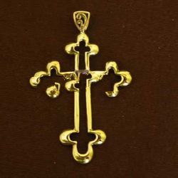 russian cross pendant jewelry