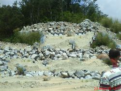 quarry product and sand