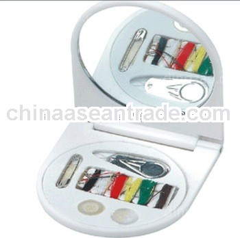 pocket mirror with sewing kit