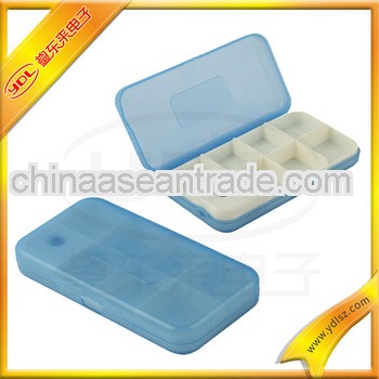 pocket pill box with music and flash