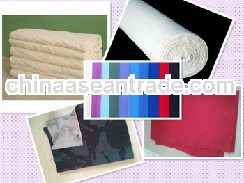 pocket/shirt farbic/grey cloth /cotton grey cloth/white gray cloth/polyester gray cloth