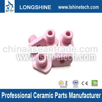 polished surface alumina textile ceramic eyelets