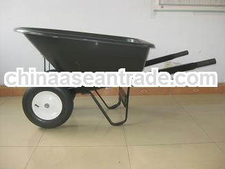 poly tray dual wheel wheelbarrow WB8802