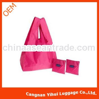 polyester foldable shopping bag