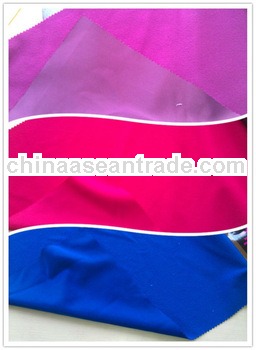 polyester super poly with brush textile fabric