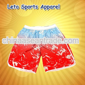 polyester very short running shorts