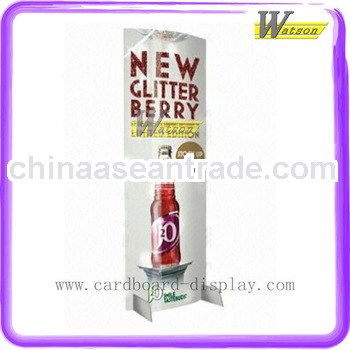 pop up cardboard advertising totem display stand