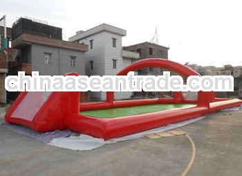 popular inflatable football games field,inflatable water football,air sealed type inflatable soccer