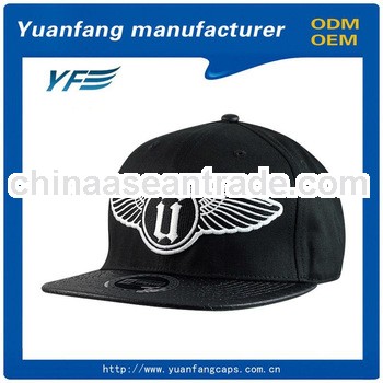 popular snapback hat plain black snapback caps