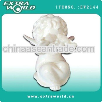 porcelain baby angel ornament