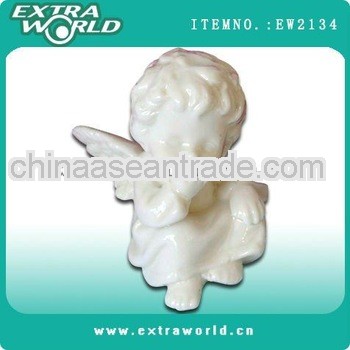 porcelain fat angel thinking