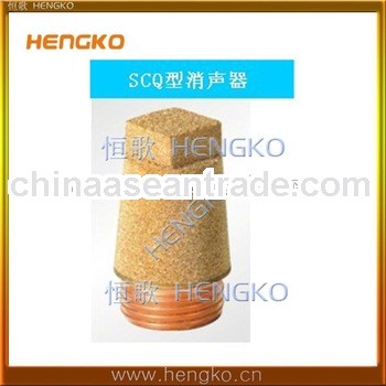 powder sintered copper gas silencer