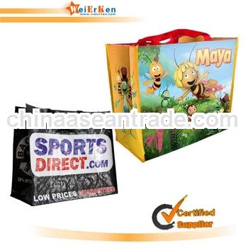 pp laminated recycle shopping bag wholesale