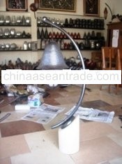 LAMP STAND COPPER AND BRASS HANDICRAFT