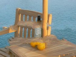 Twin Outdoor Set ONST 036 made of teak wood