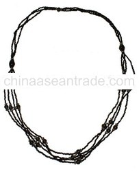 Wooden Beaded Necklace