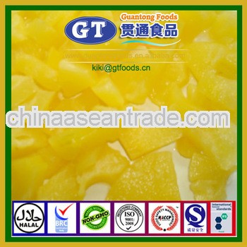 preserved fruit canned pineapple chunks