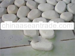 Tumble Border Interlocking Natural Pebble Flooring