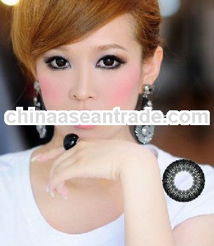 princess beautiful colored circle contact lens/ wholesale plano circle contact lens