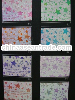 print floral gift wrapping paper