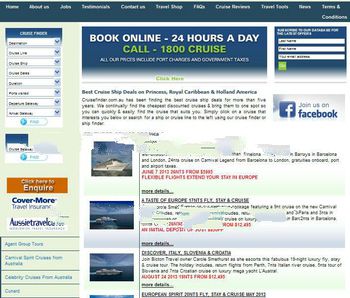 professional website designing service for travel agency
