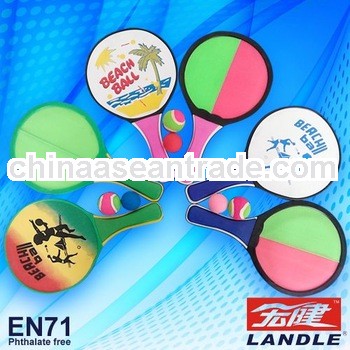 promotion professional catch ball set w/ 6.5cm rubber ball
