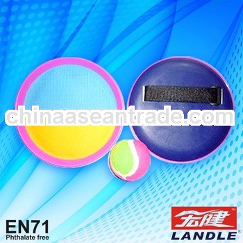 promotion professional velcro beach racket for ad