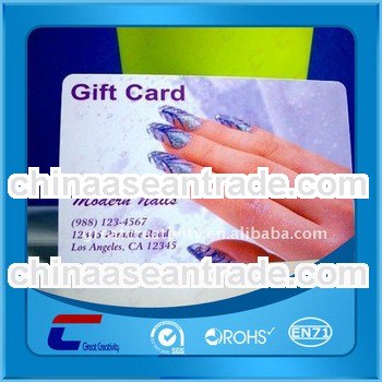 promotion pvc loyalty card